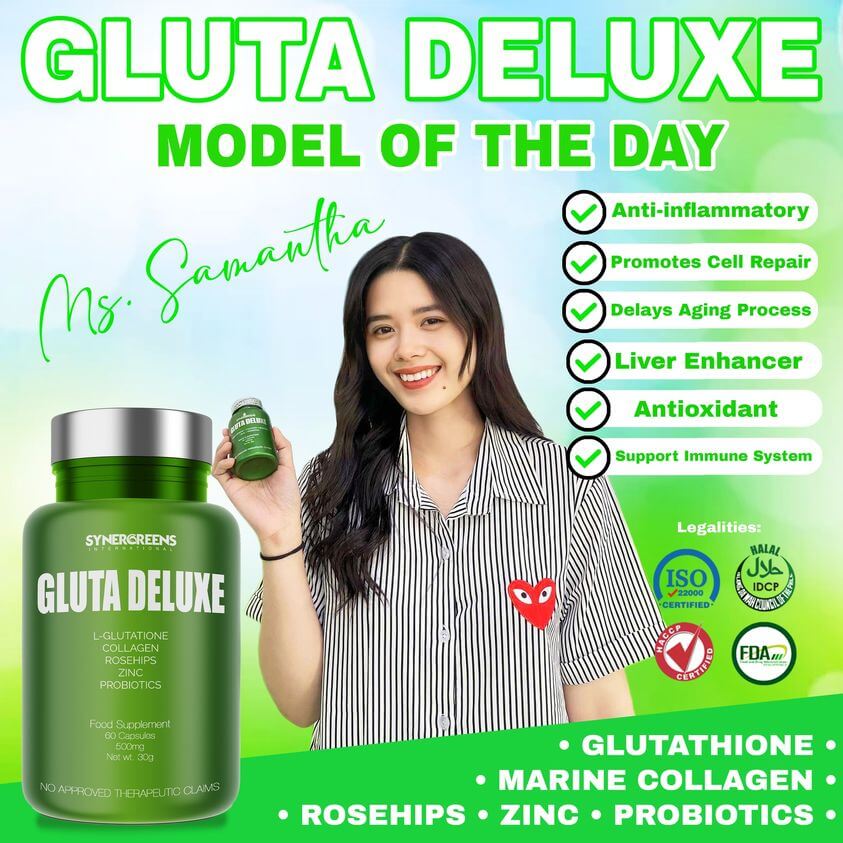 Gluta Deluxe – 60 Capsules | 500mg