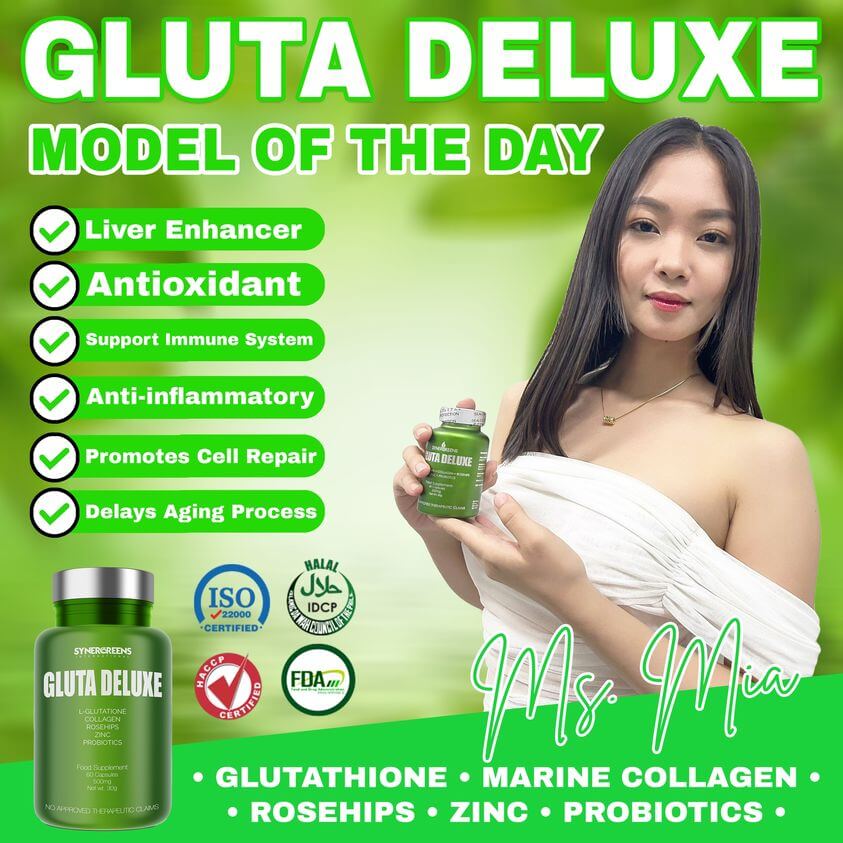 Gluta Deluxe – 60 Capsules | 500mg