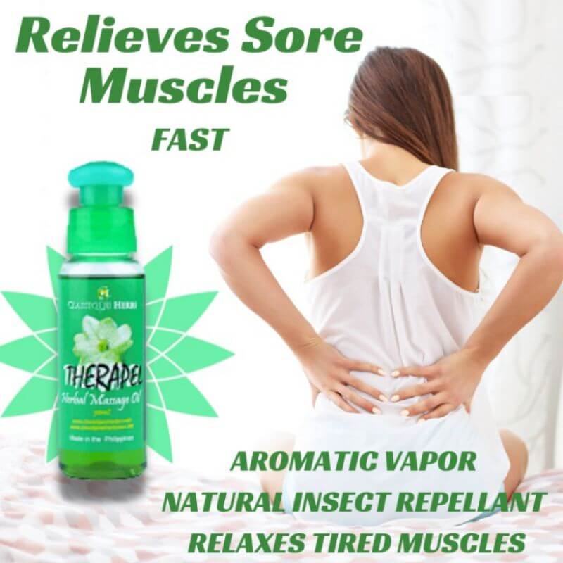Therapel Herbal Massage Oil – 50ml