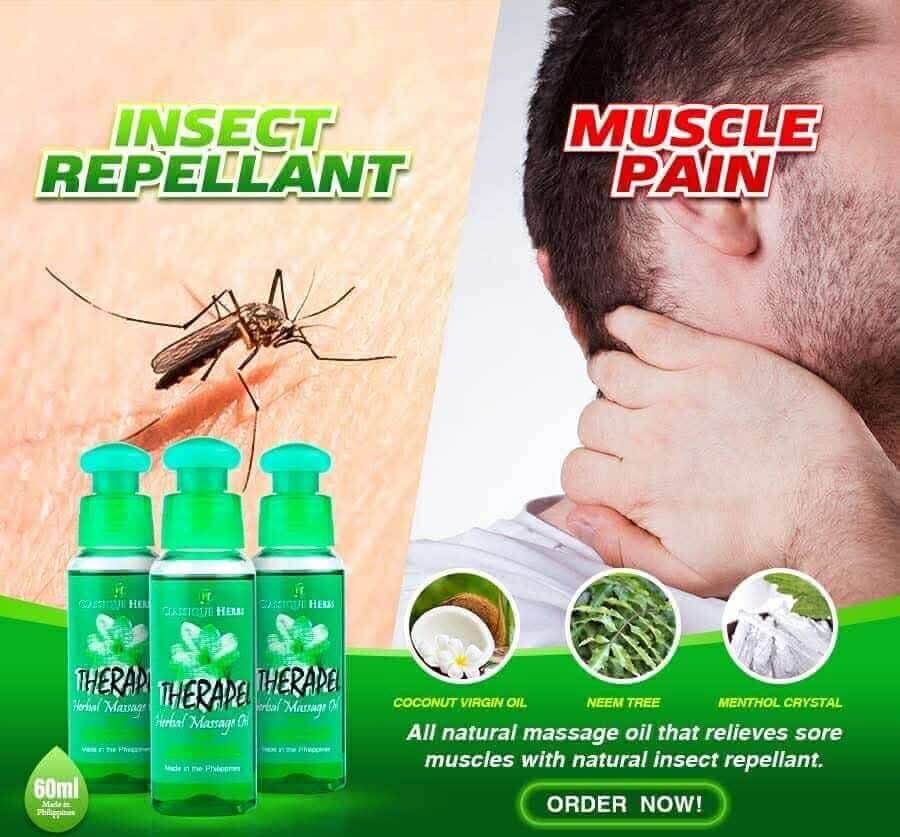 Therapel Herbal Massage Oil – 50ml