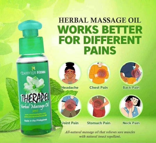 Therapel Herbal Massage Oil – 50ml
