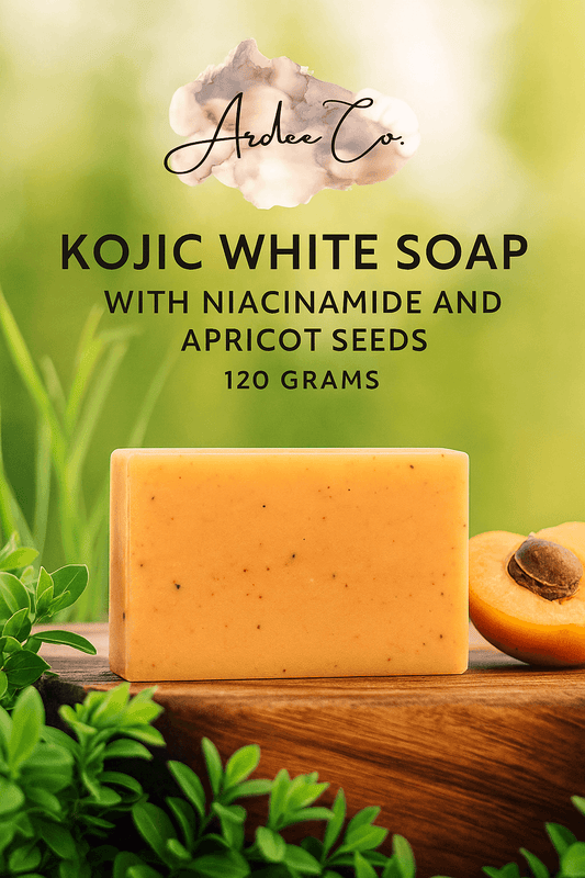 Kojic White Soap with Apricot Seeds – Advanced Micro-Peeling | 120g