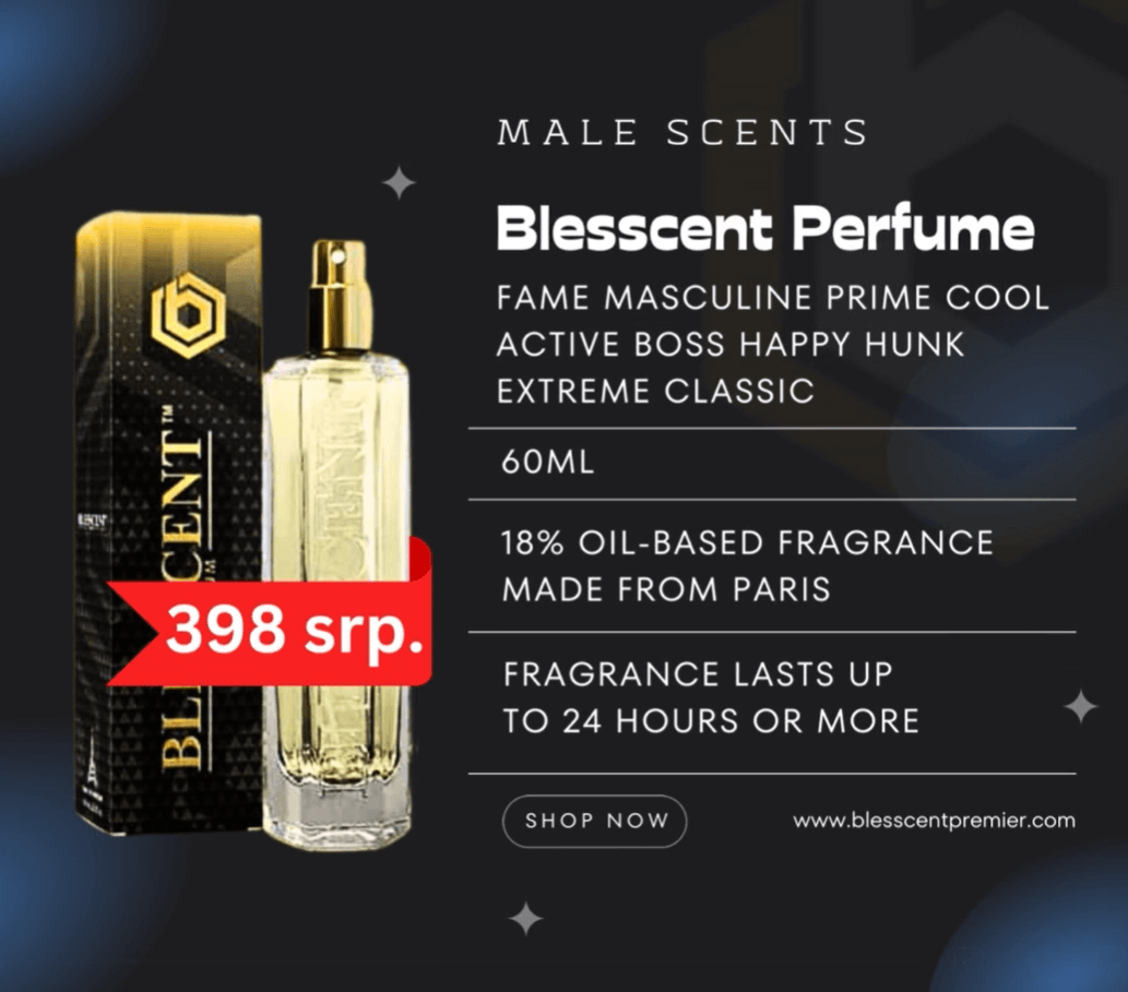 Blesscent Perfume Men - 60ml
