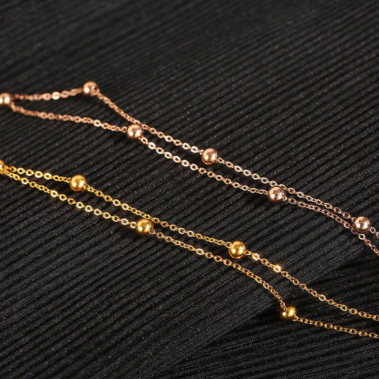 Andrea Anklet - 18K Gold Plated Stainless Steel Anklet