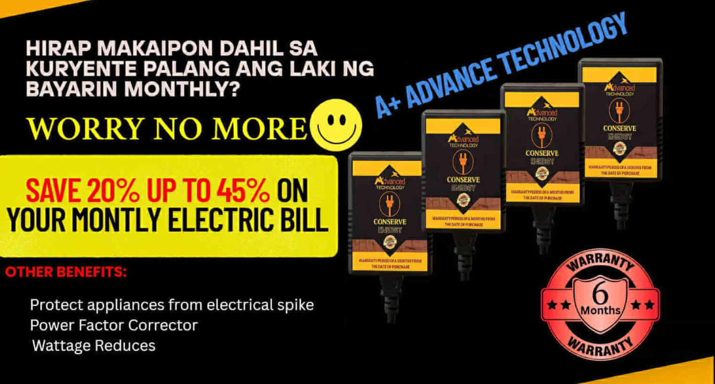 Power Efficiency Enhancer Device - 50UF (260-600 kwh)