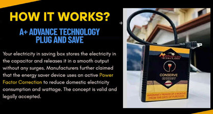 Power Efficiency Enhancer Device - 50UF (260-600 kwh)