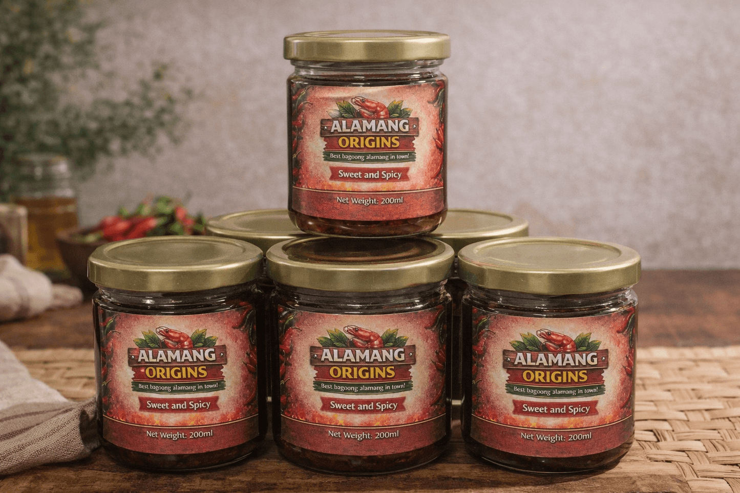 Alamang Origins – Premium Homemade Bagoong Alamang (200g)