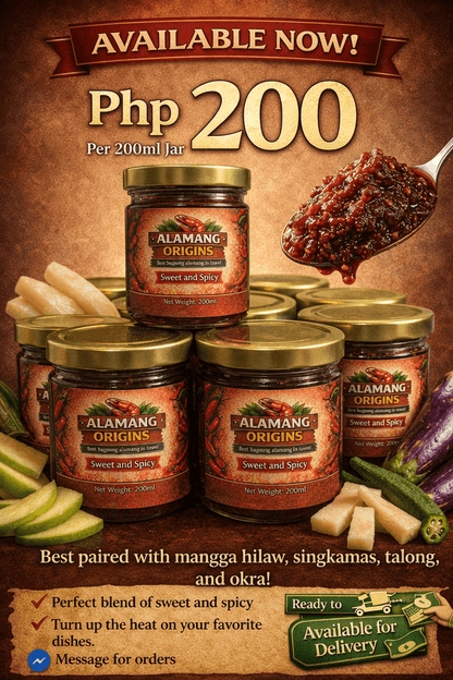 Alamang Origins – Premium Homemade Bagoong Alamang (200g)