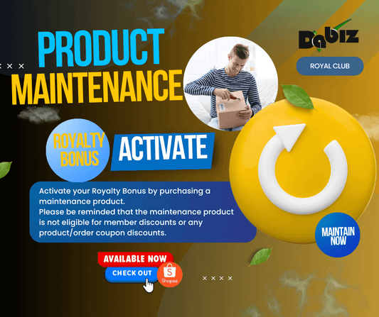 Dabiz Product Maintenance