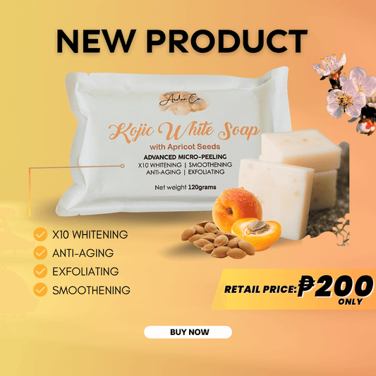 Kojic White Soap with Apricot Seeds – Advanced Micro-Peeling | 120g