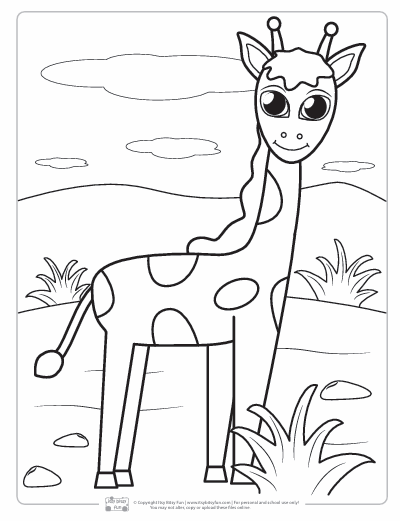 Pre-Schooler Coloring Pages (103 Pages) – Digital Download