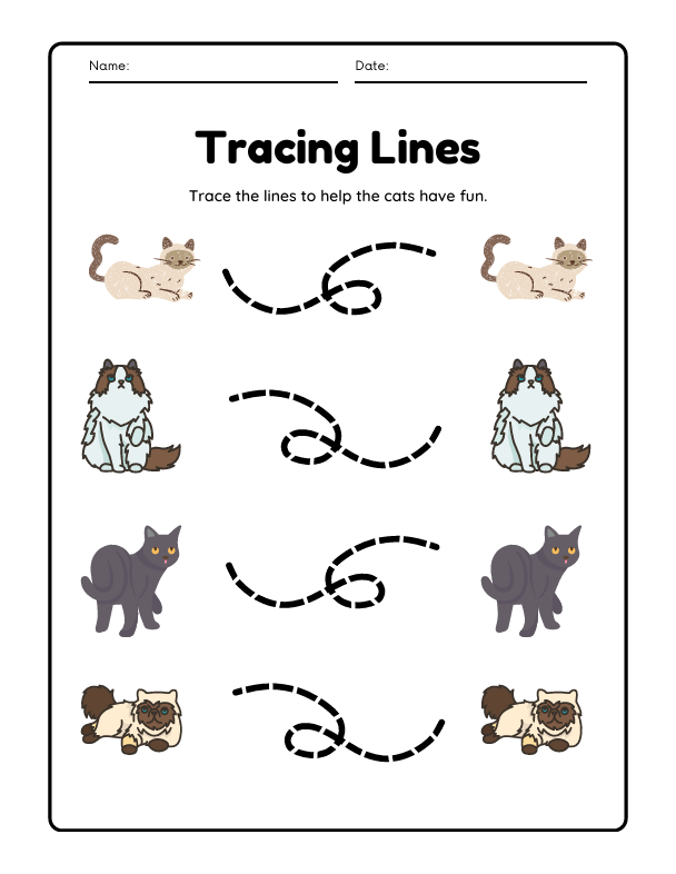 Kids Workbook Pre-K – 120 Pages (Digital Download)