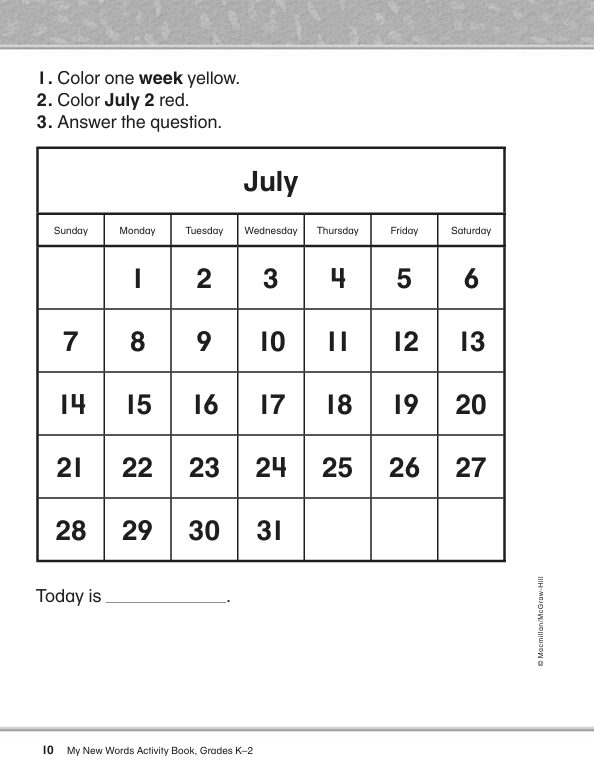 My New Words Activity Book (Grades K–2) – 183 Pages