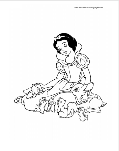 5 Coloring Books Bundle (Digital Download)