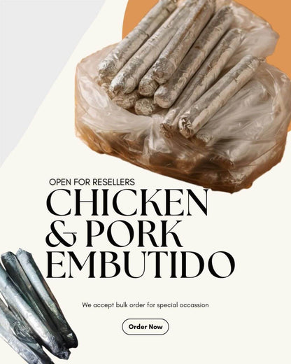 Embutido Wholesale 100's – Chicken & Pork Flavor